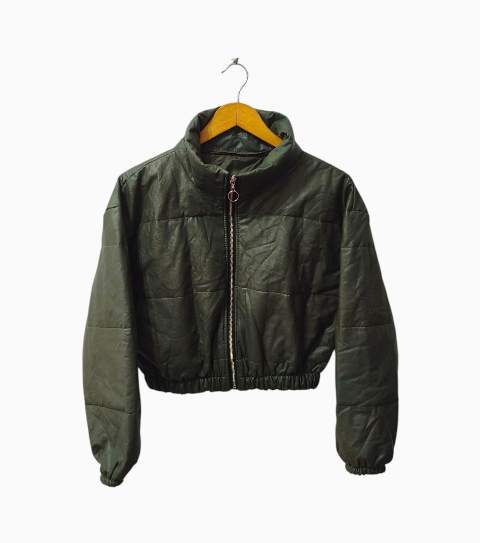 Chaqueta bomber verde oscuro mujer Talla S-M